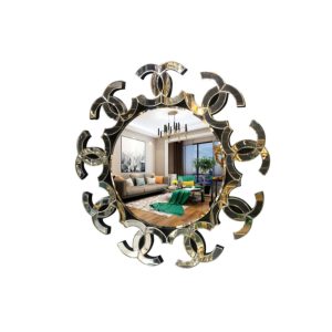 HAR972 round wall all glass mirror. Galleria mirrors