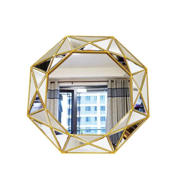 Hex wall mirror 80 x 80. Galleria mirrors